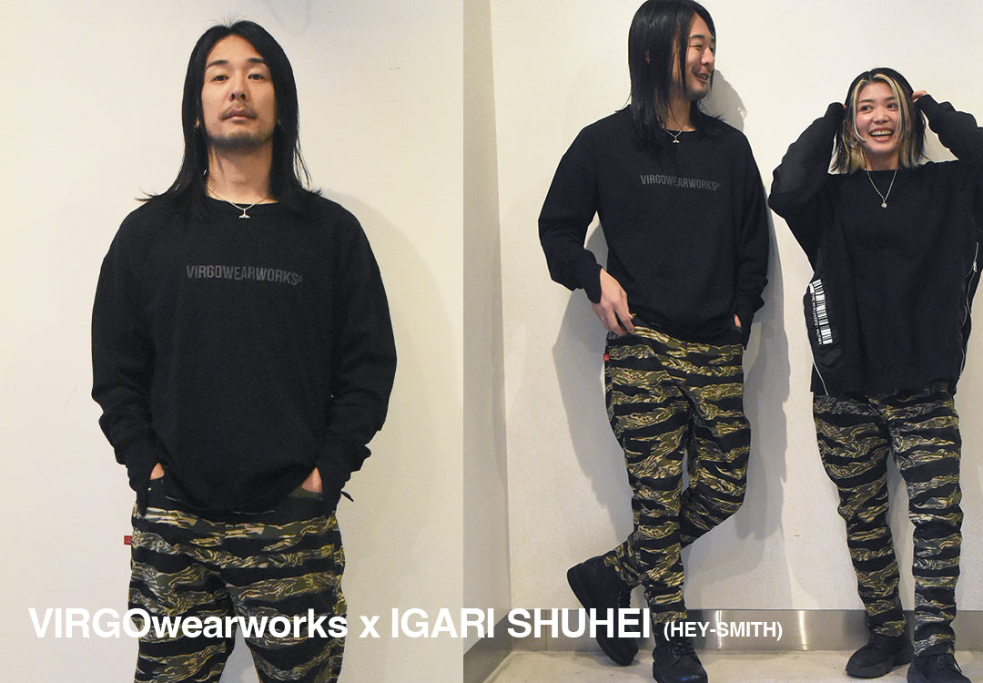 SHUHEI IGARI×VIRGOwearworks「Ninjas camo Special」