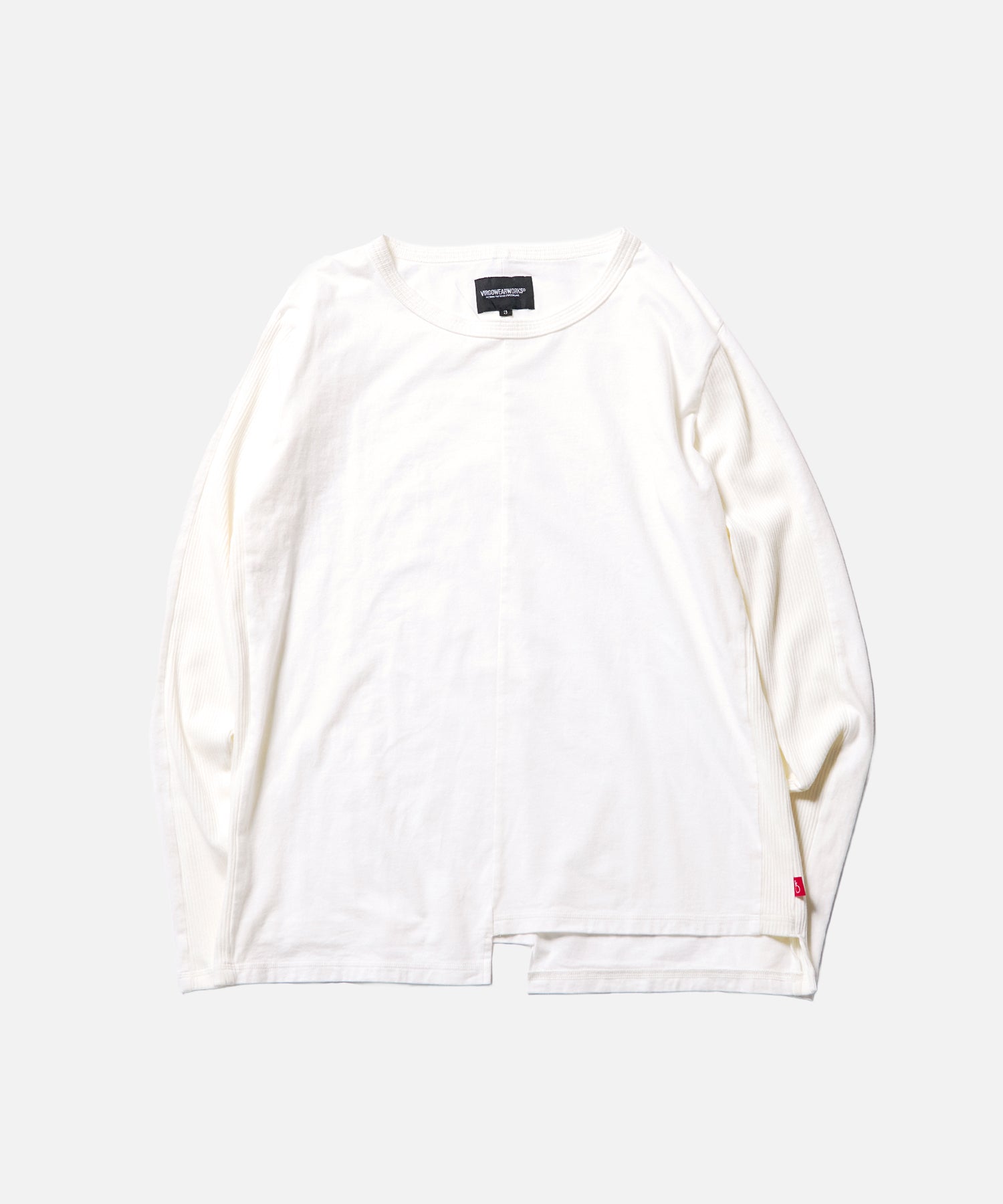ASYMMETRICAL SLEEVE FLYCE TOP