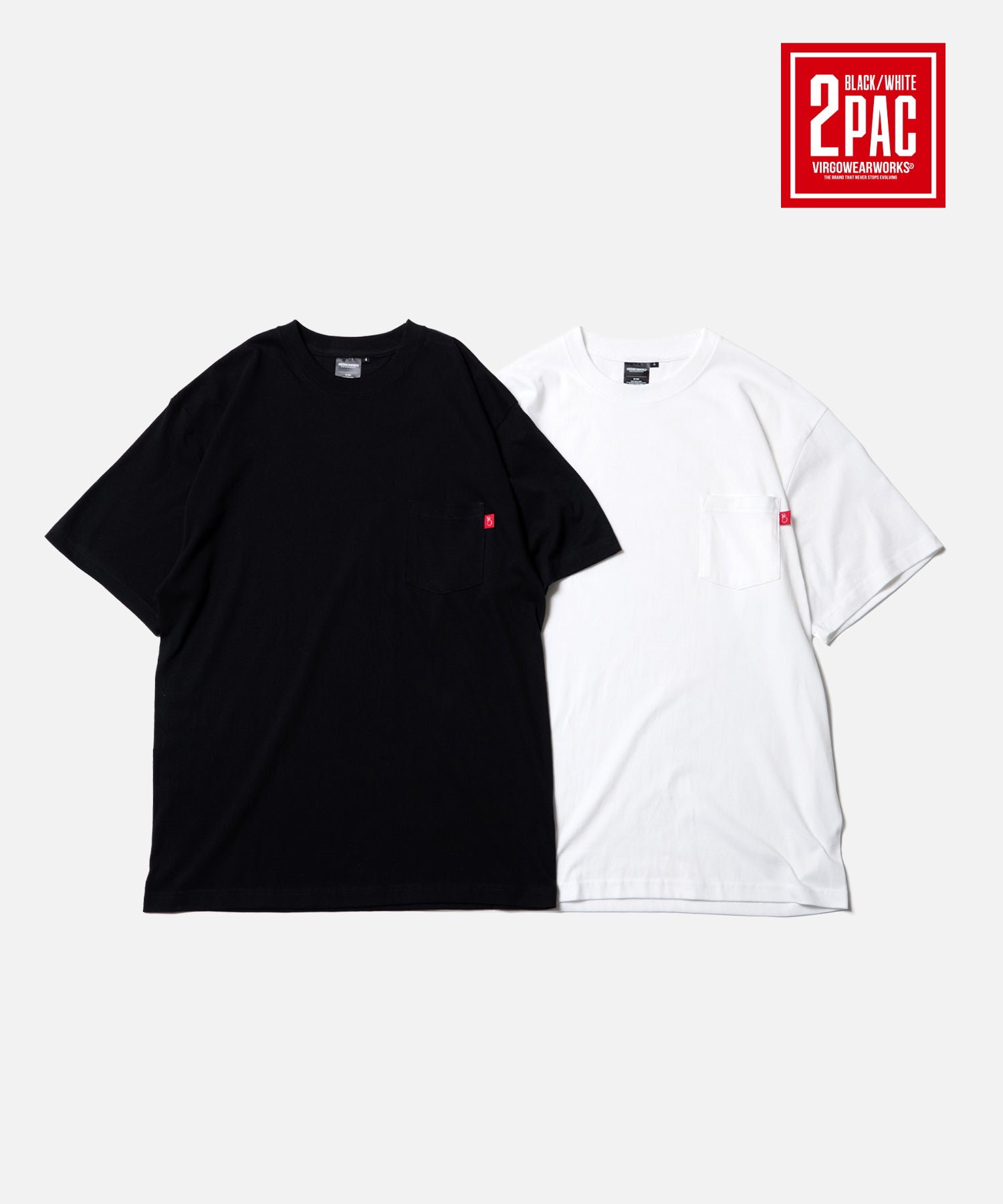 Standard Pkt Tee 2pac set