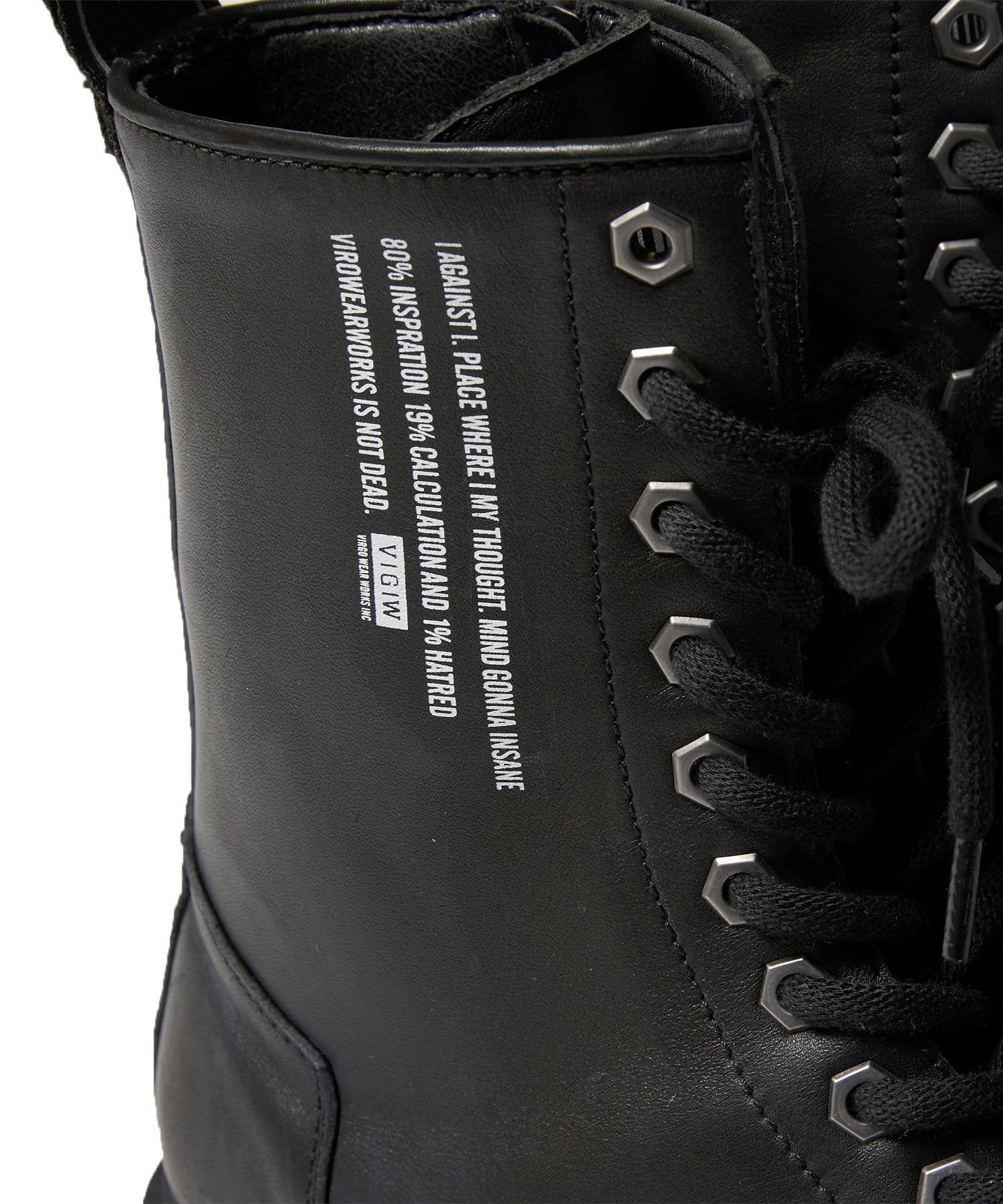 Dignified military boots