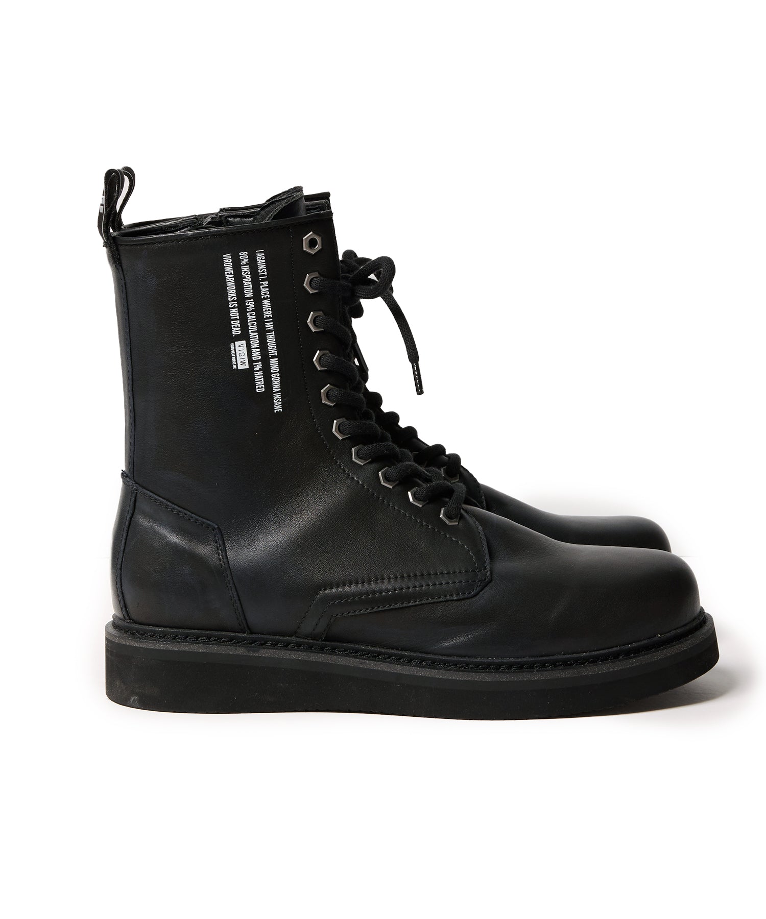 Dignified military boots