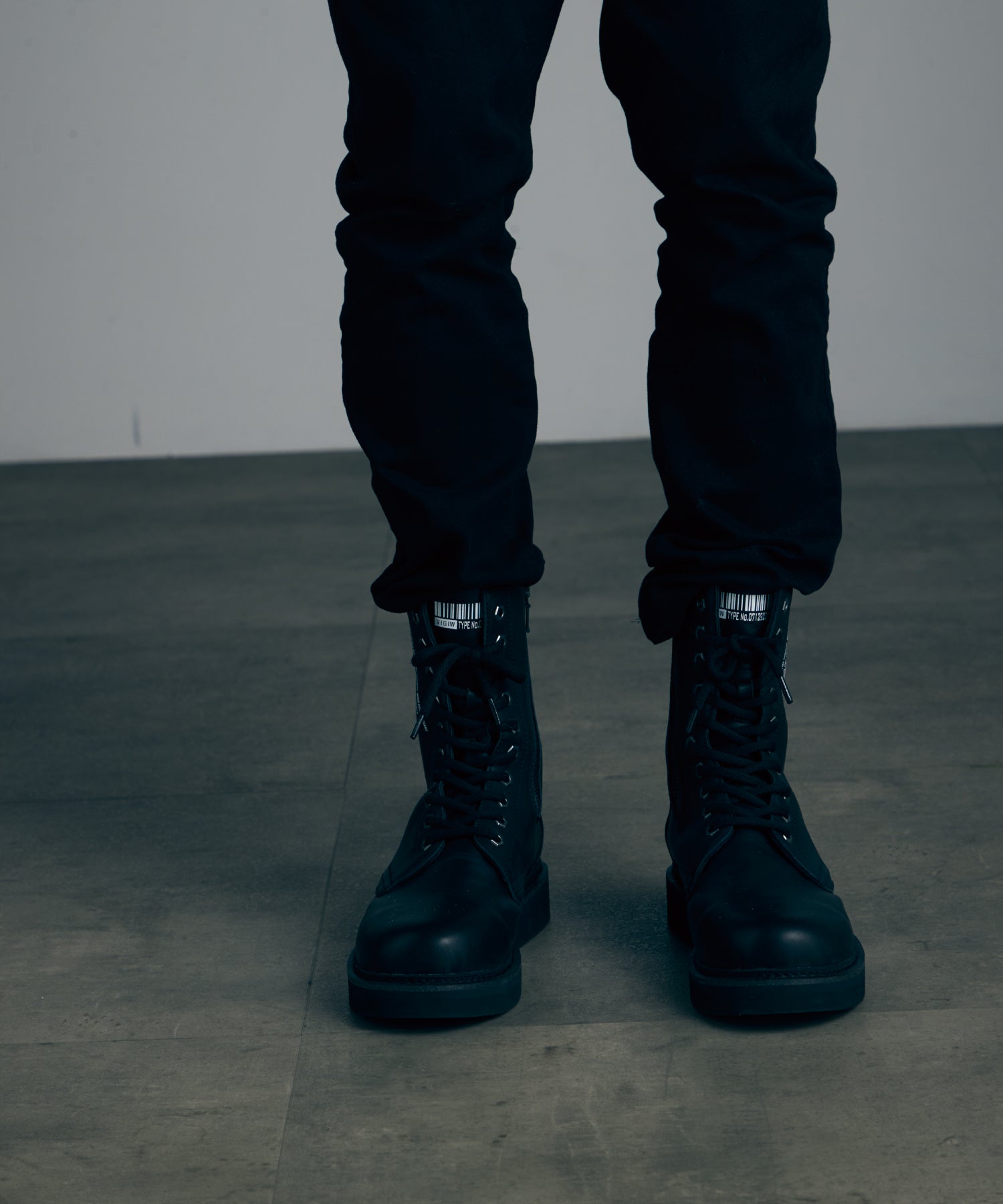 Dignified military boots