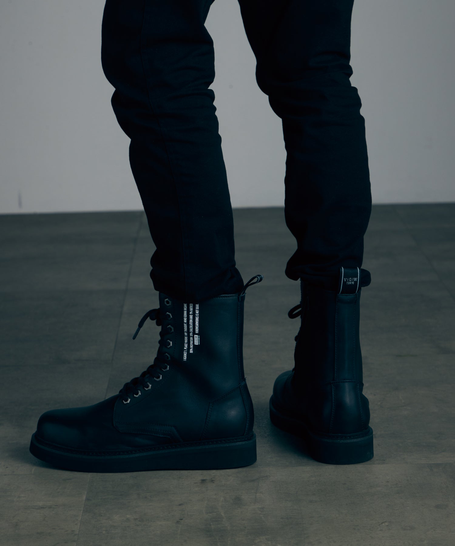 Dignified military boots