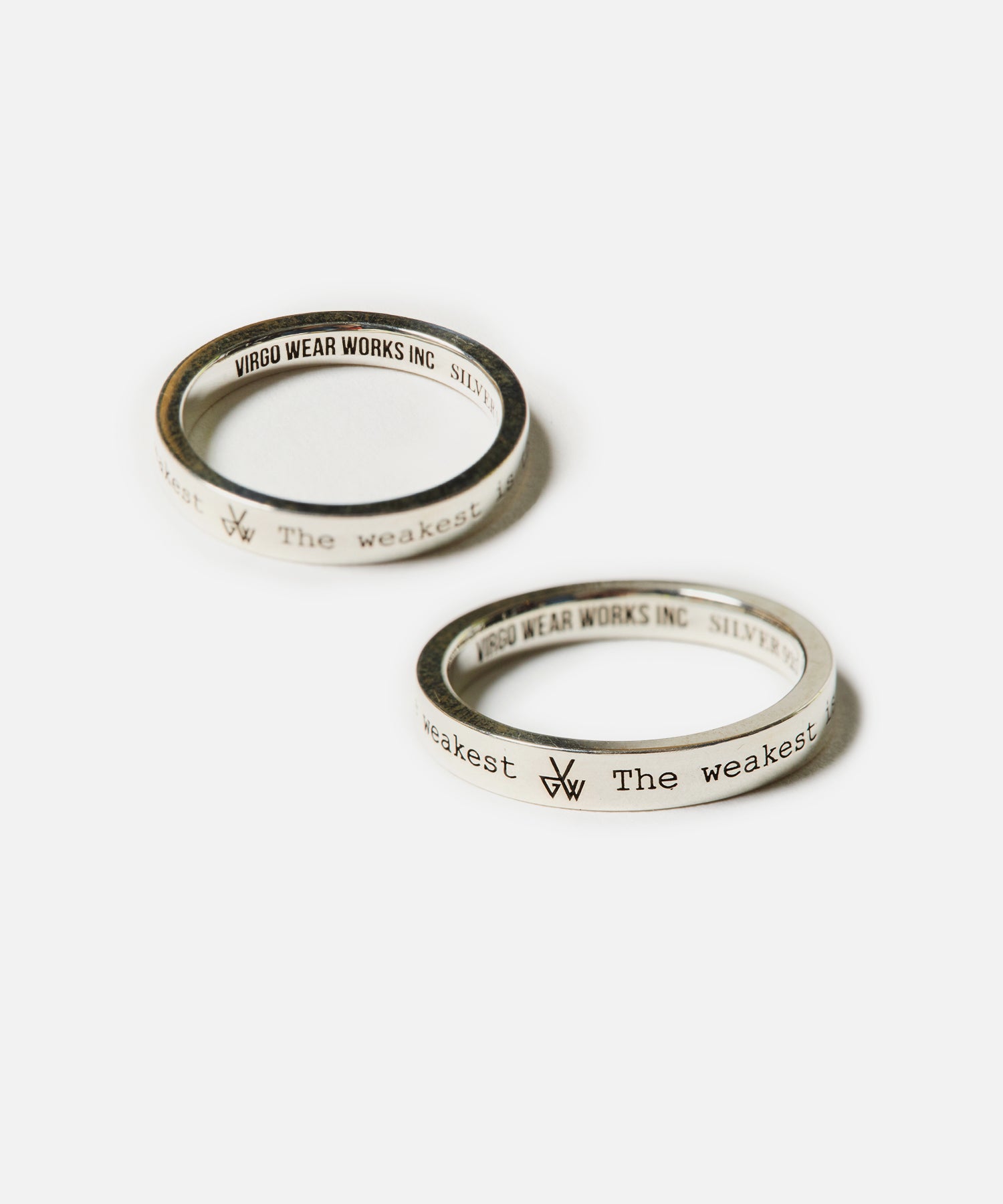 Message pinky ring