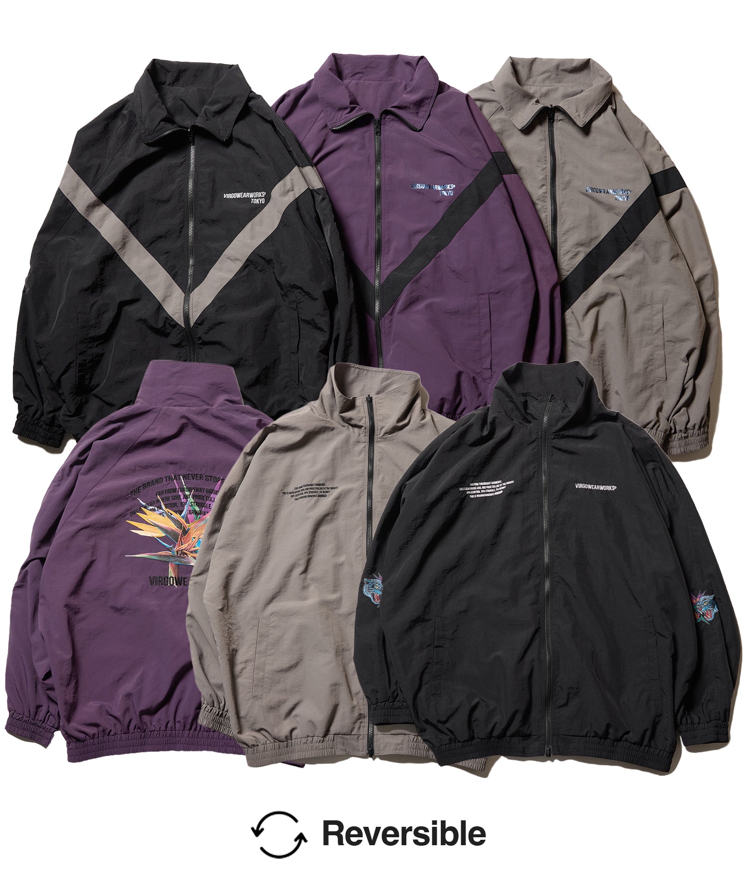 FLORA PANTHER REVERSIBLE JACKET