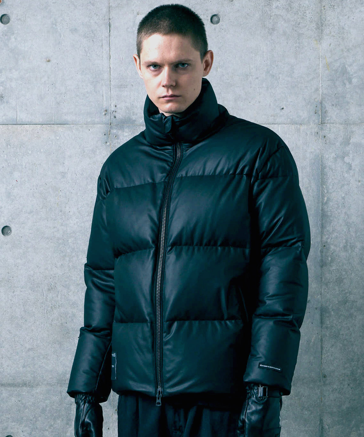 PRIME LEATHER DOWN JACKET
