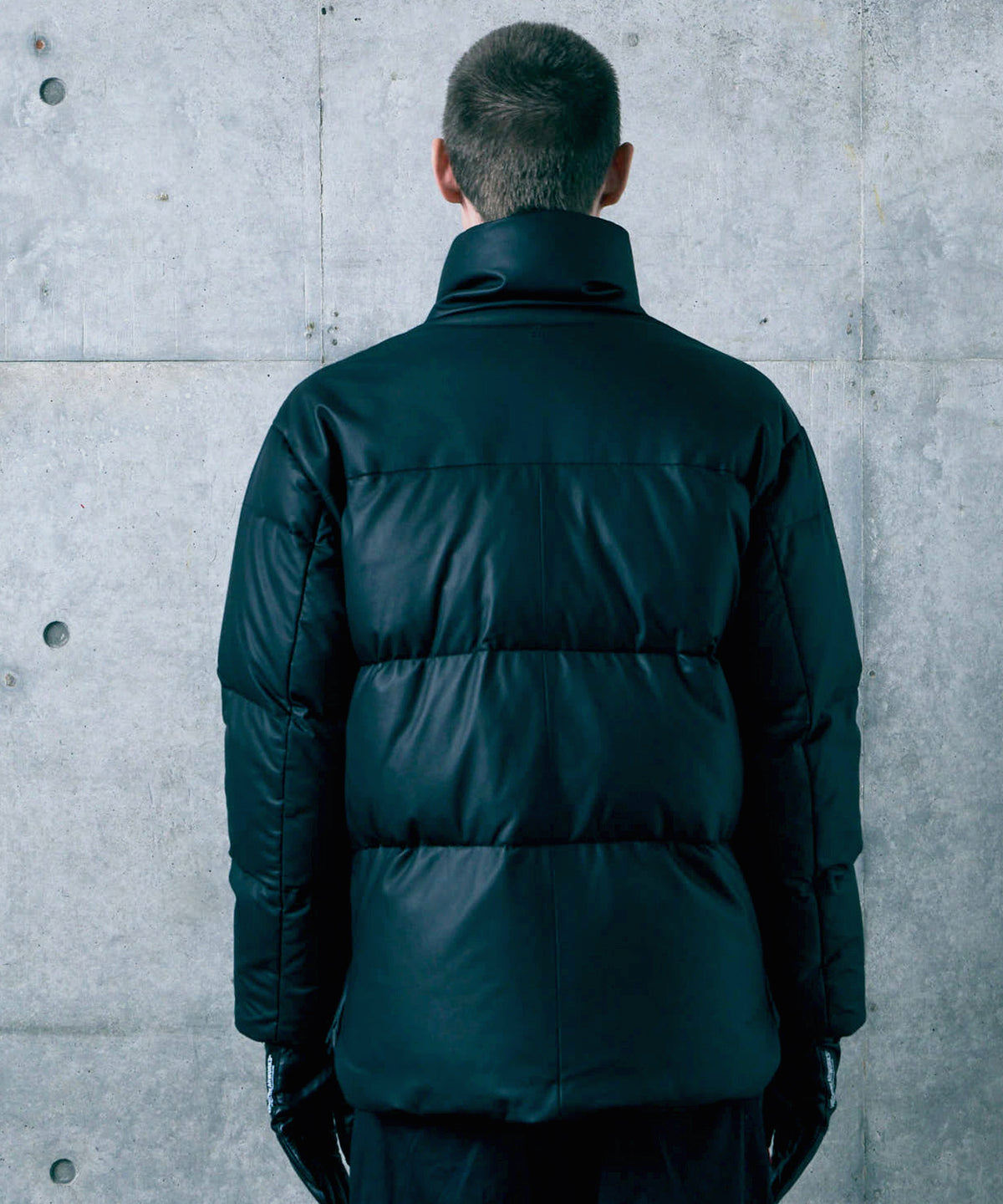PRIME LEATHER DOWN JACKET