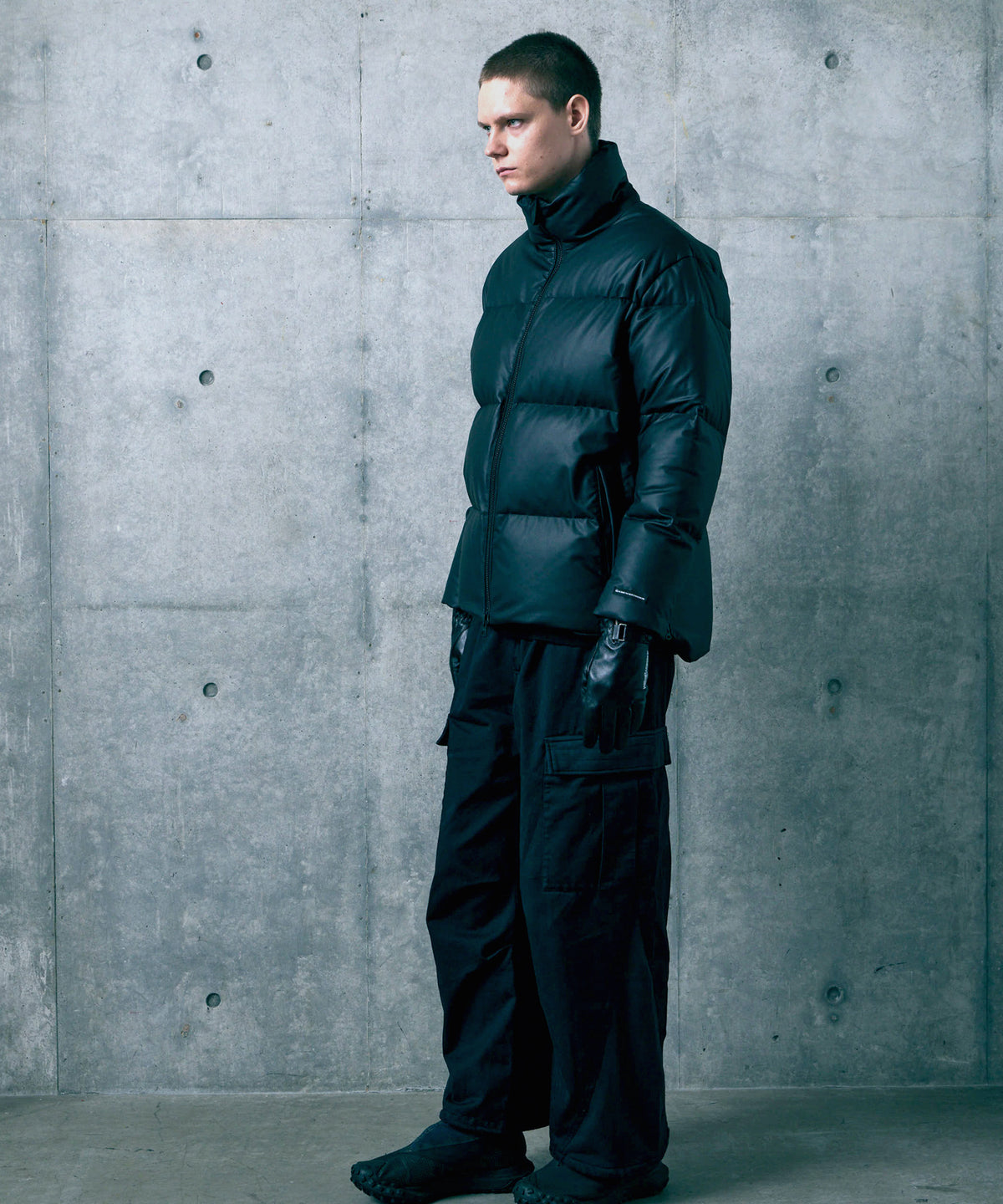 PRIME LEATHER DOWN JACKET