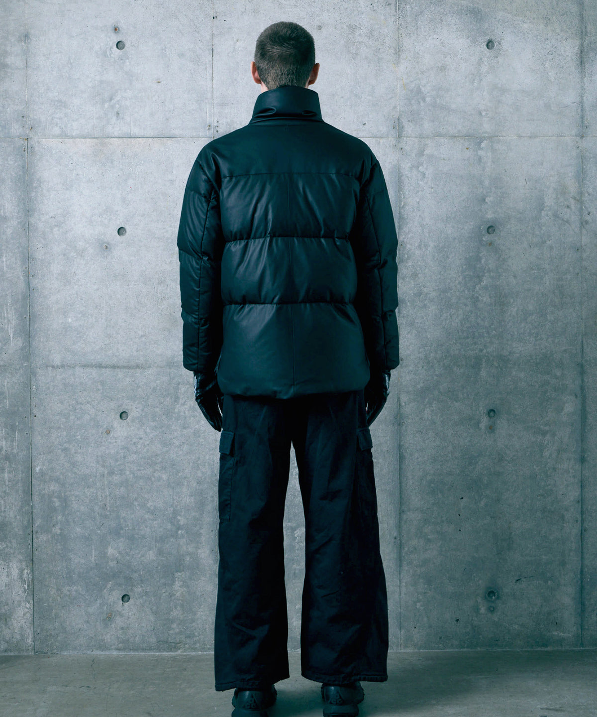 PRIME LEATHER DOWN JACKET