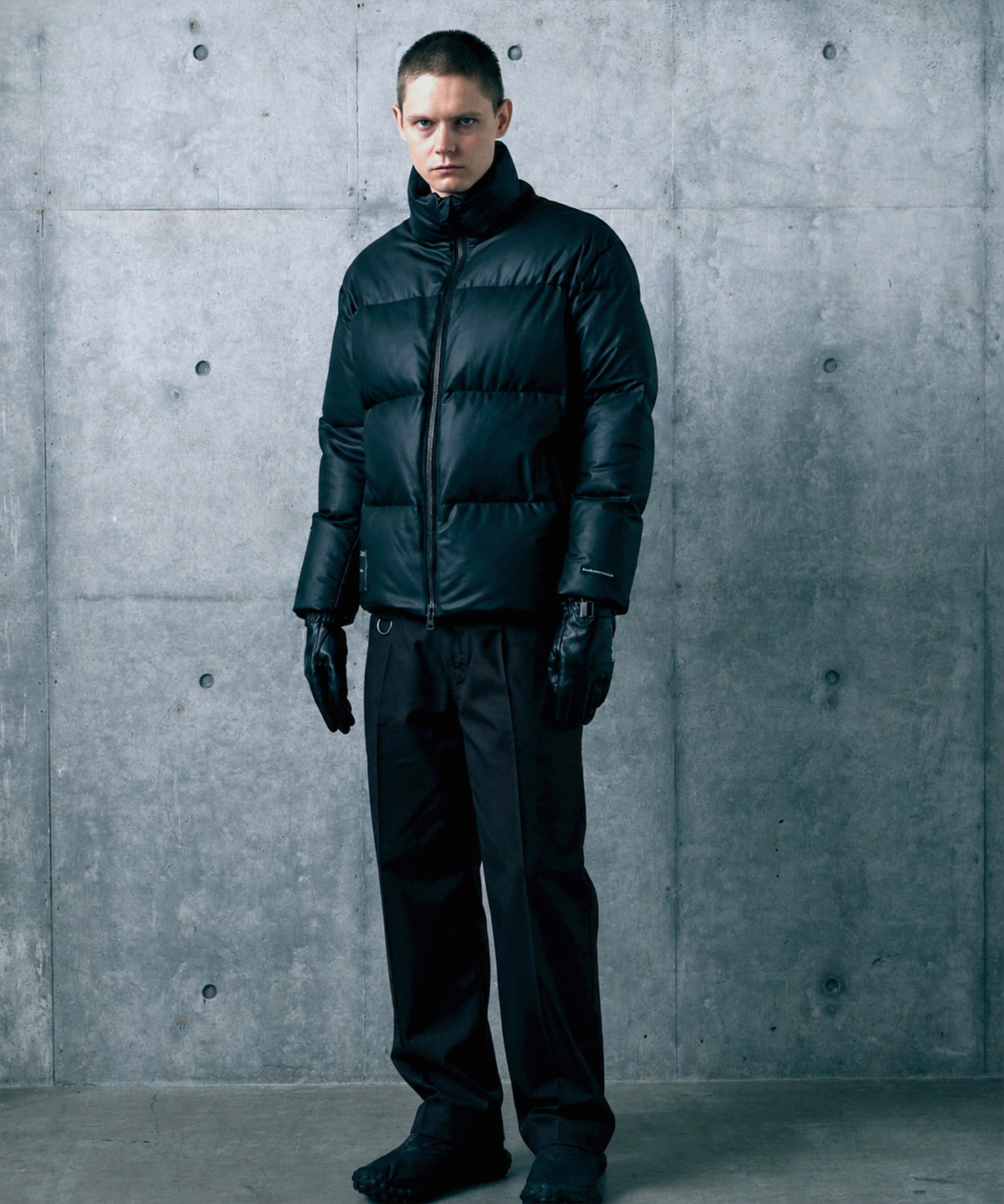 PRIME LEATHER DOWN JACKET
