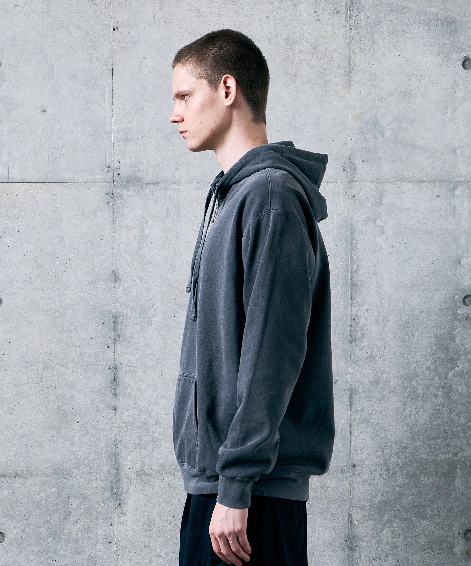 AFTERFADE HALF ZIP HOODIE