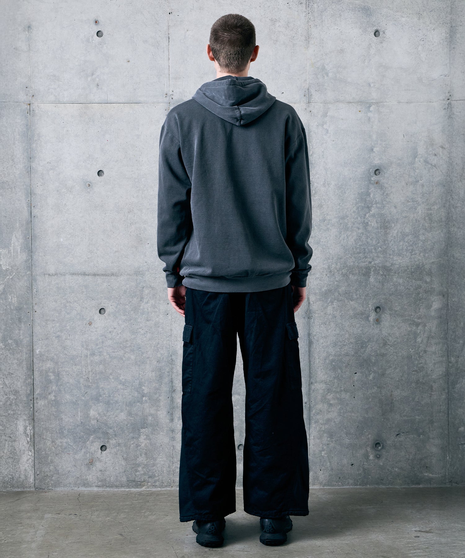 AFTERFADE HALF ZIP HOODIE