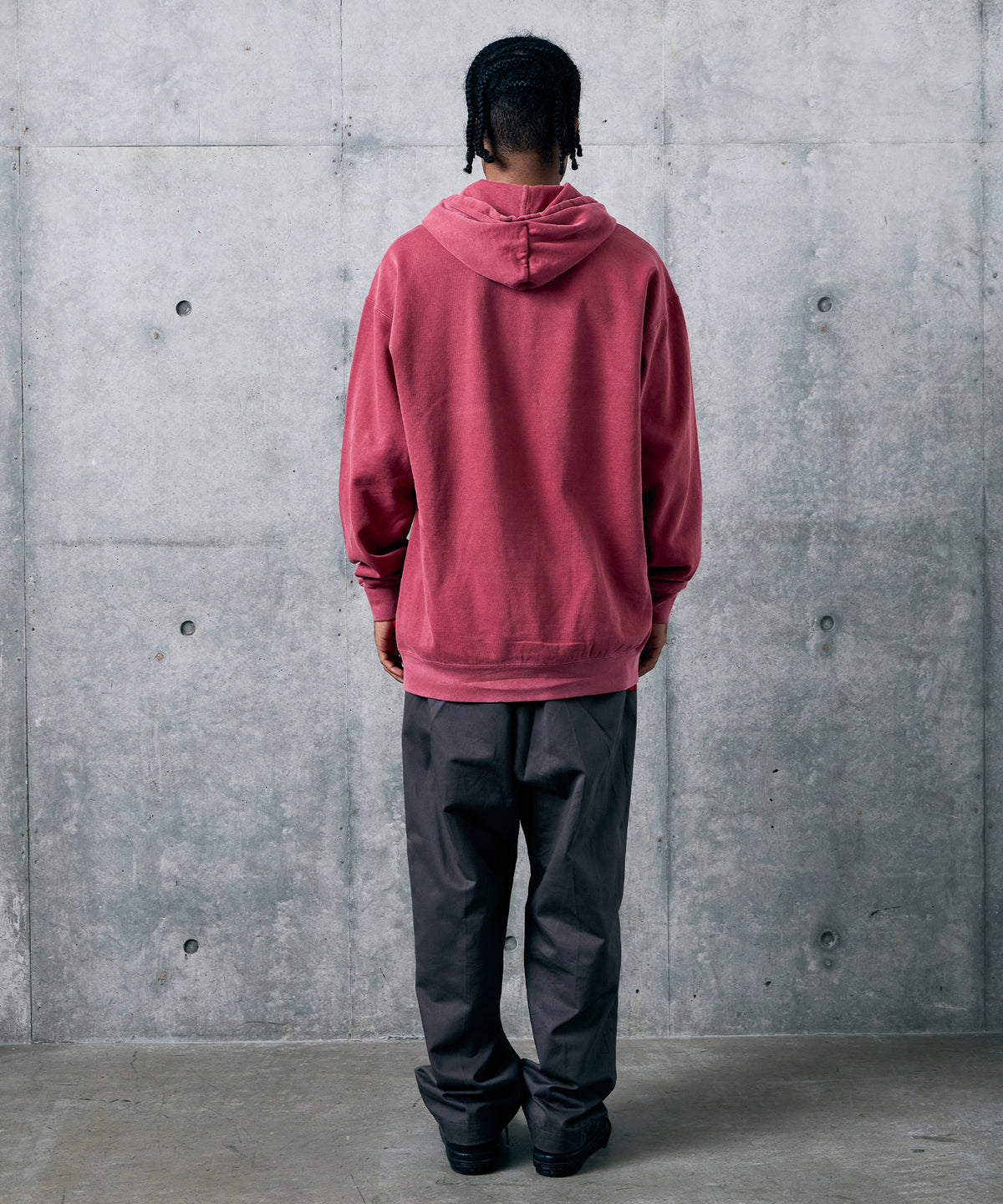 AFTERFADE HALF ZIP HOODIE