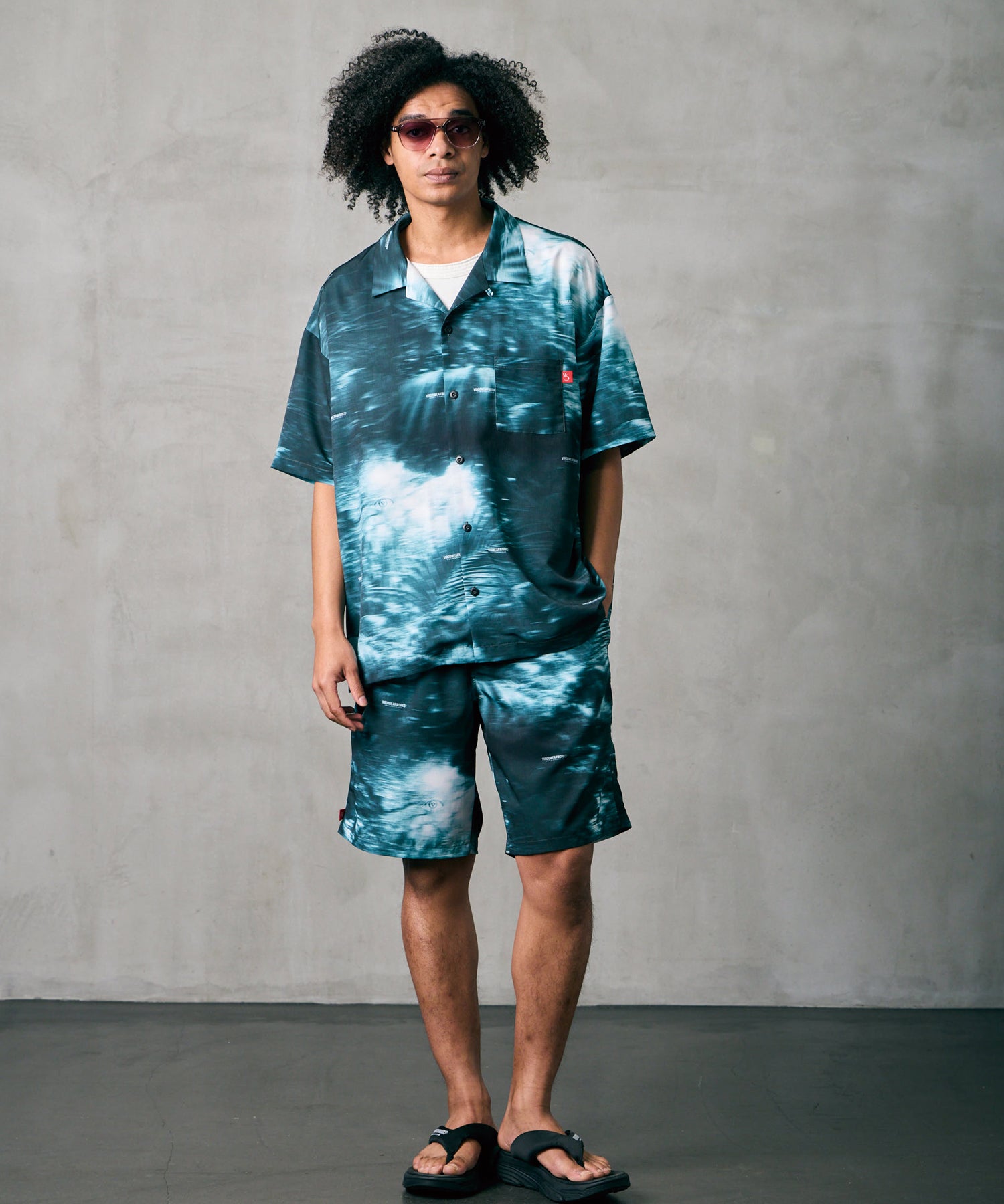 FOREST SIGN ALOHA SHORTS