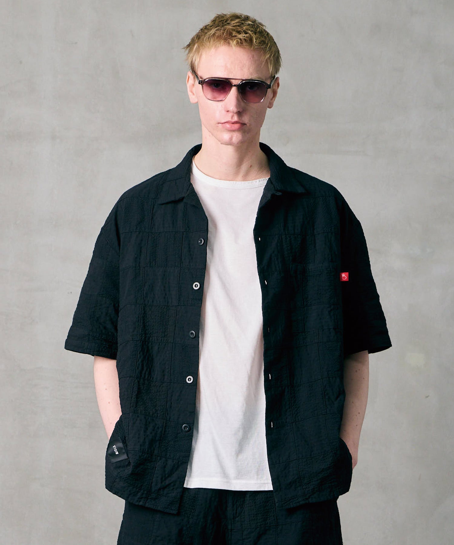 PATCH WORK RELAX SHIRT