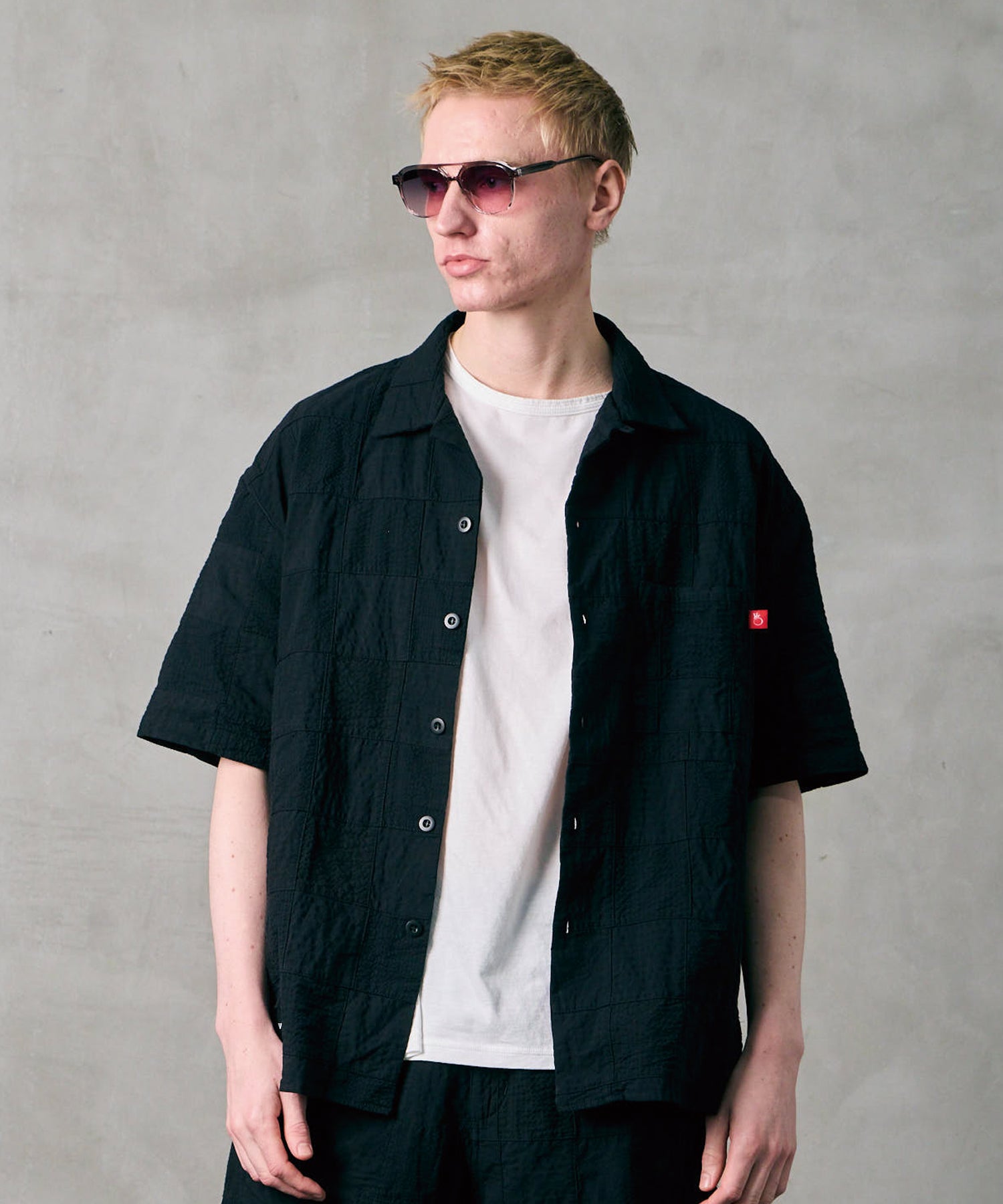 PATCH WORK RELAX SHIRT