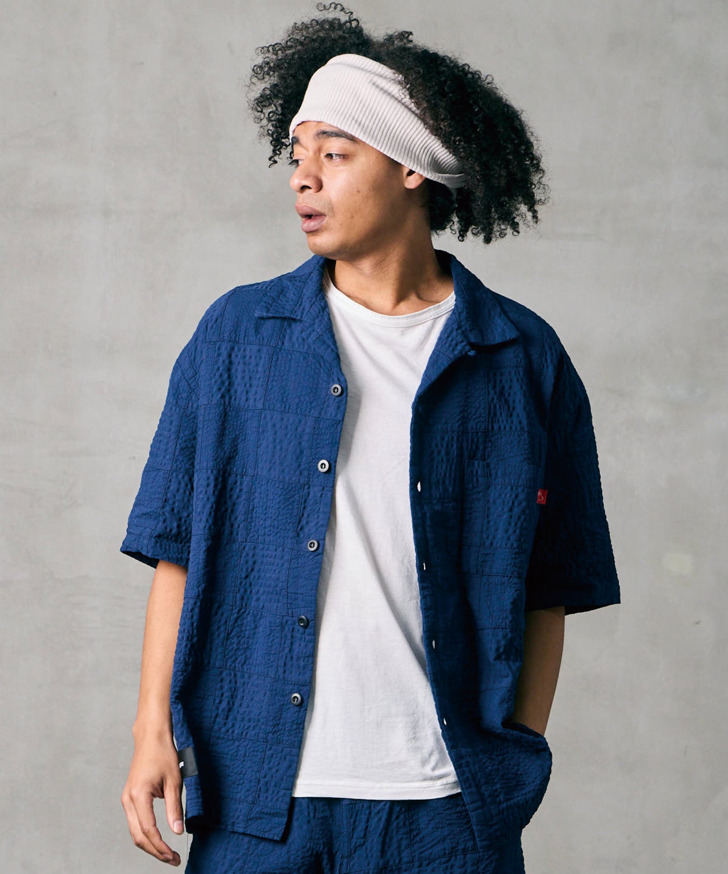 PATCH WORK RELAX SHIRT