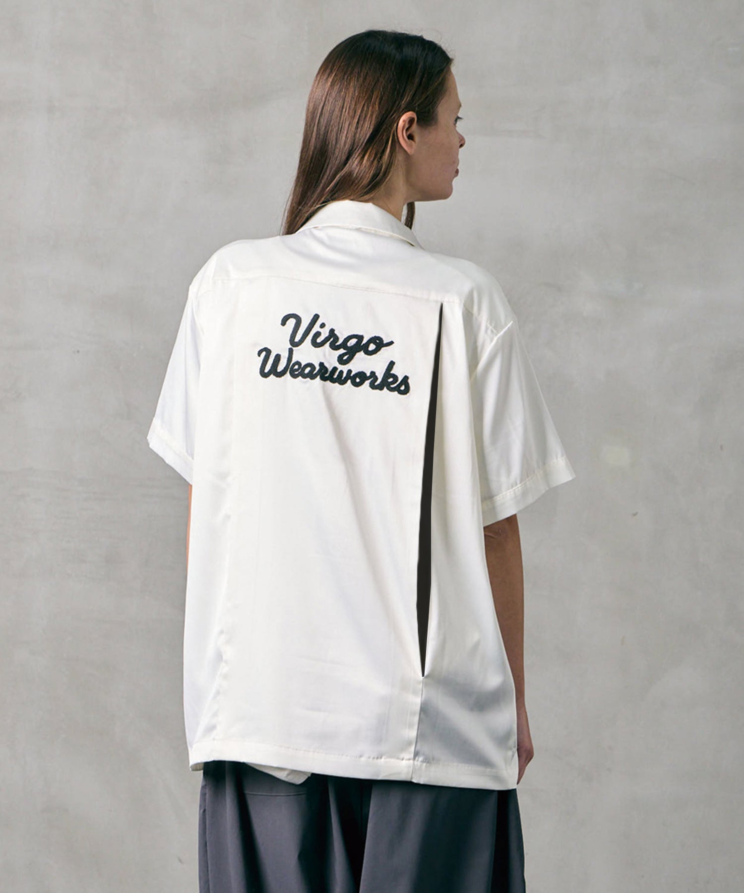 LUXE BOWLING SATIN SHIRT