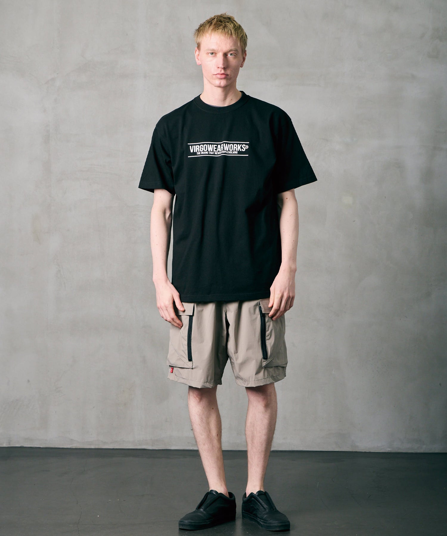 VIRGO EMBOSS LOGO TEE