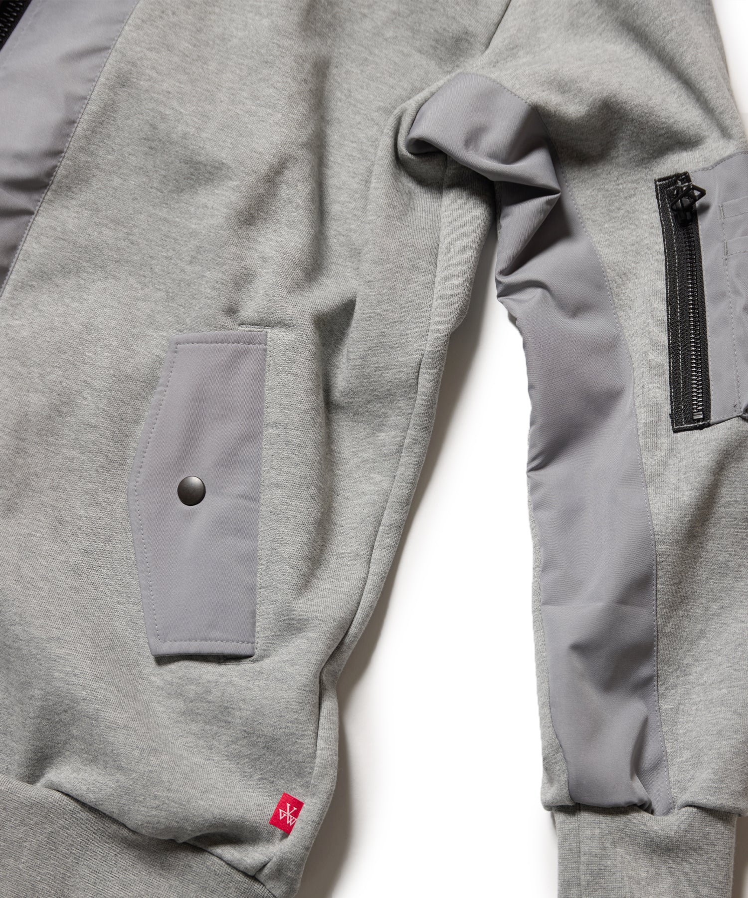 都市暗影拉链连帽衫