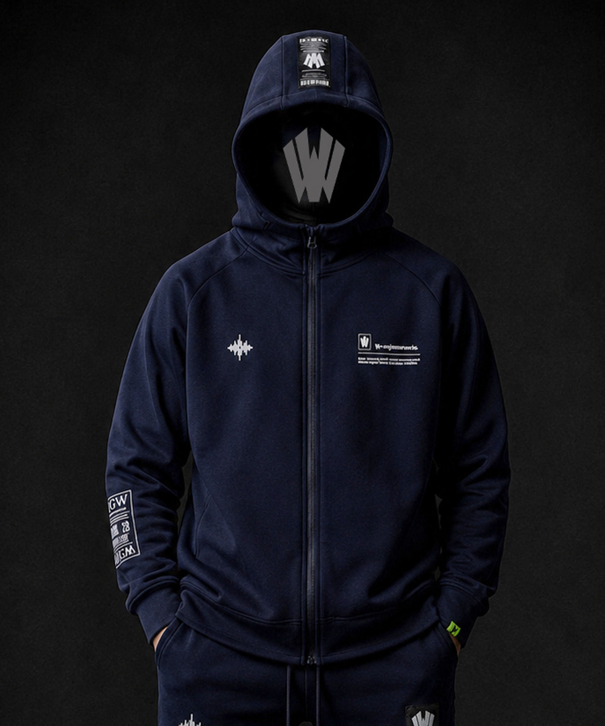 SOFTY TRACK ZIP HOODIE