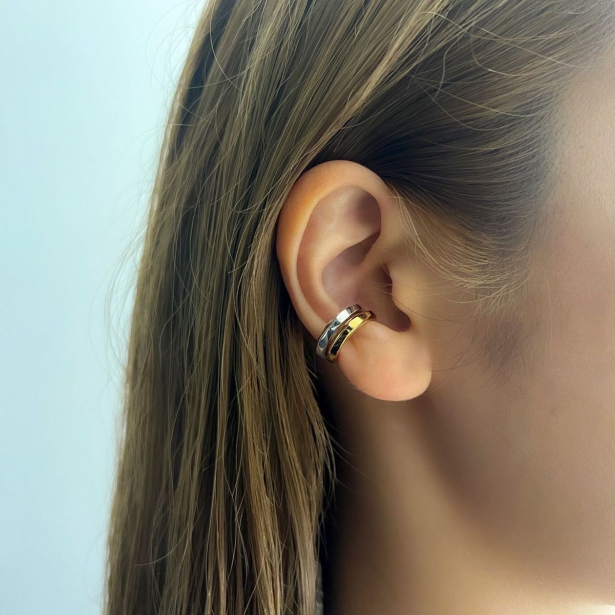 GARNI】/ Crockery Hoop Earcuff - S