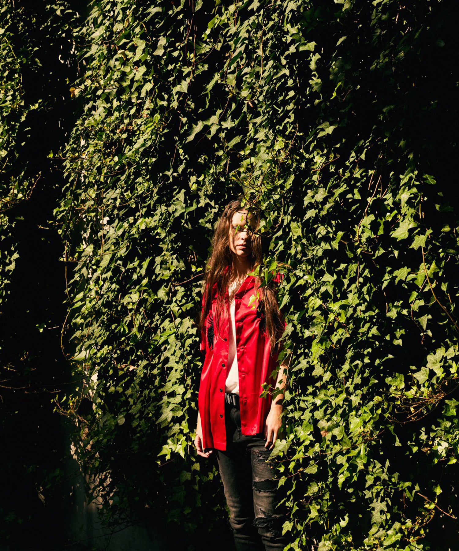 LUXE BOWLING SATIN SHIRT