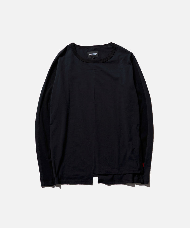 ASYMETRY SLEEVE FLYSE TOP
