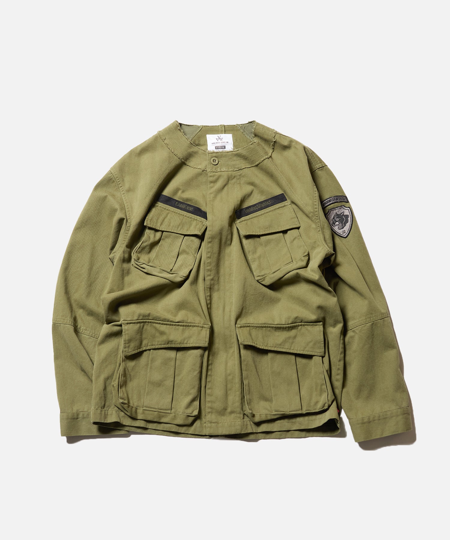 ジャケット・アウター virgowearworks LARGE COLLAR FIELD JKT JACKET