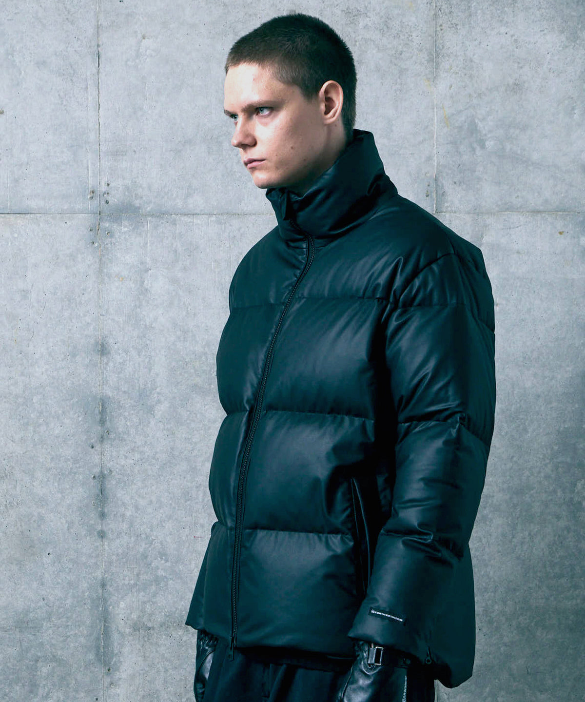 PRIME LEATHER DOWN JACKET