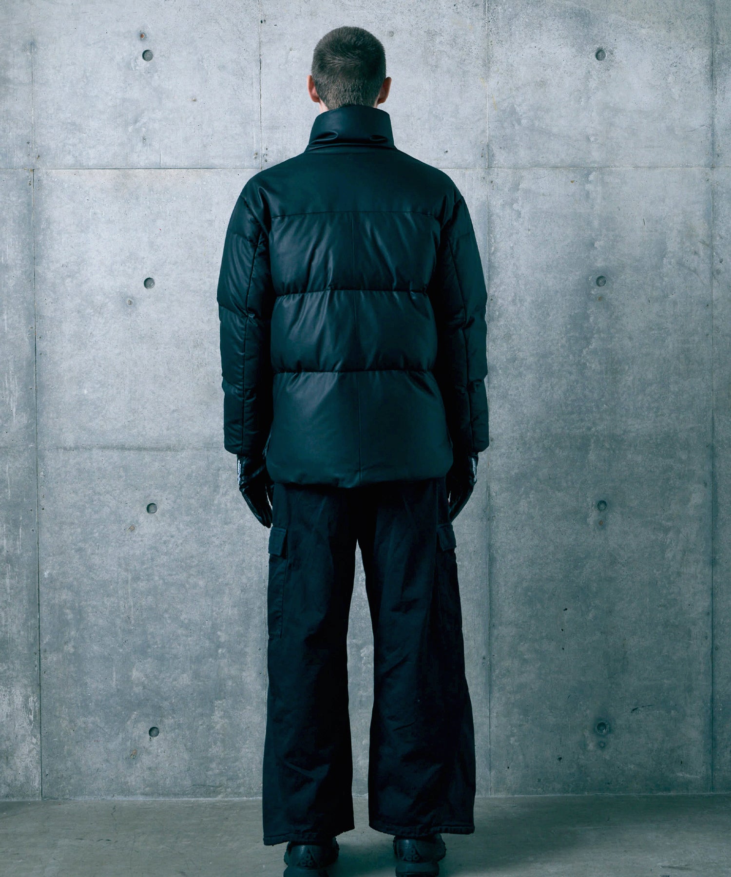 PRIME LEATHER DOWN JACKET