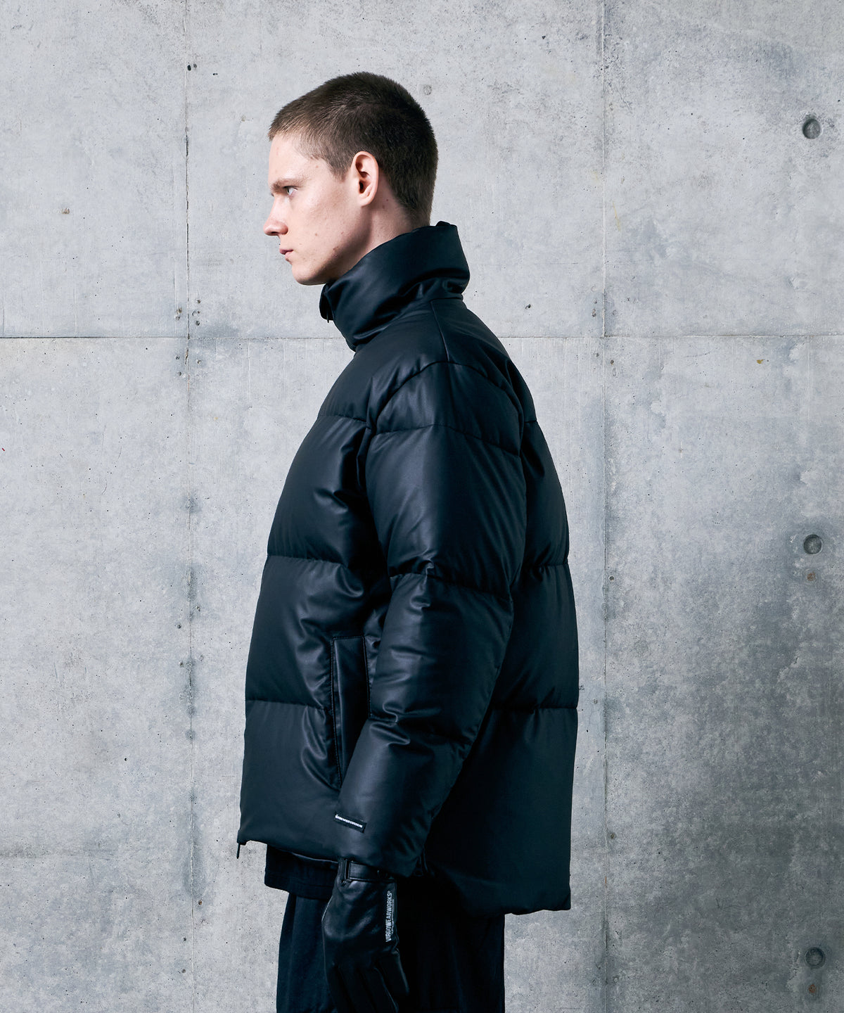 PRIME LEATHER DOWN JACKET
