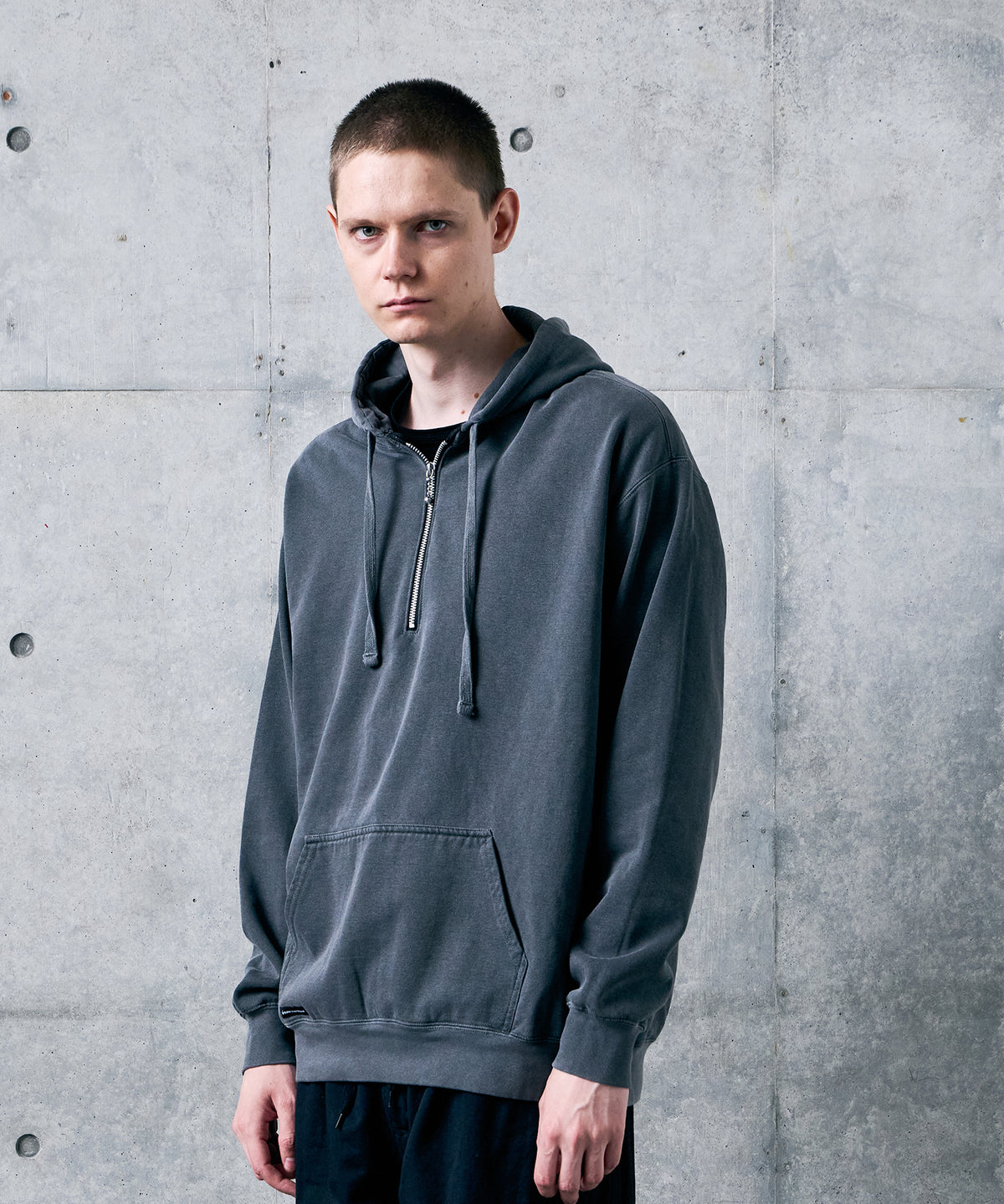 AFTERFADE HALF ZIP HOODIE