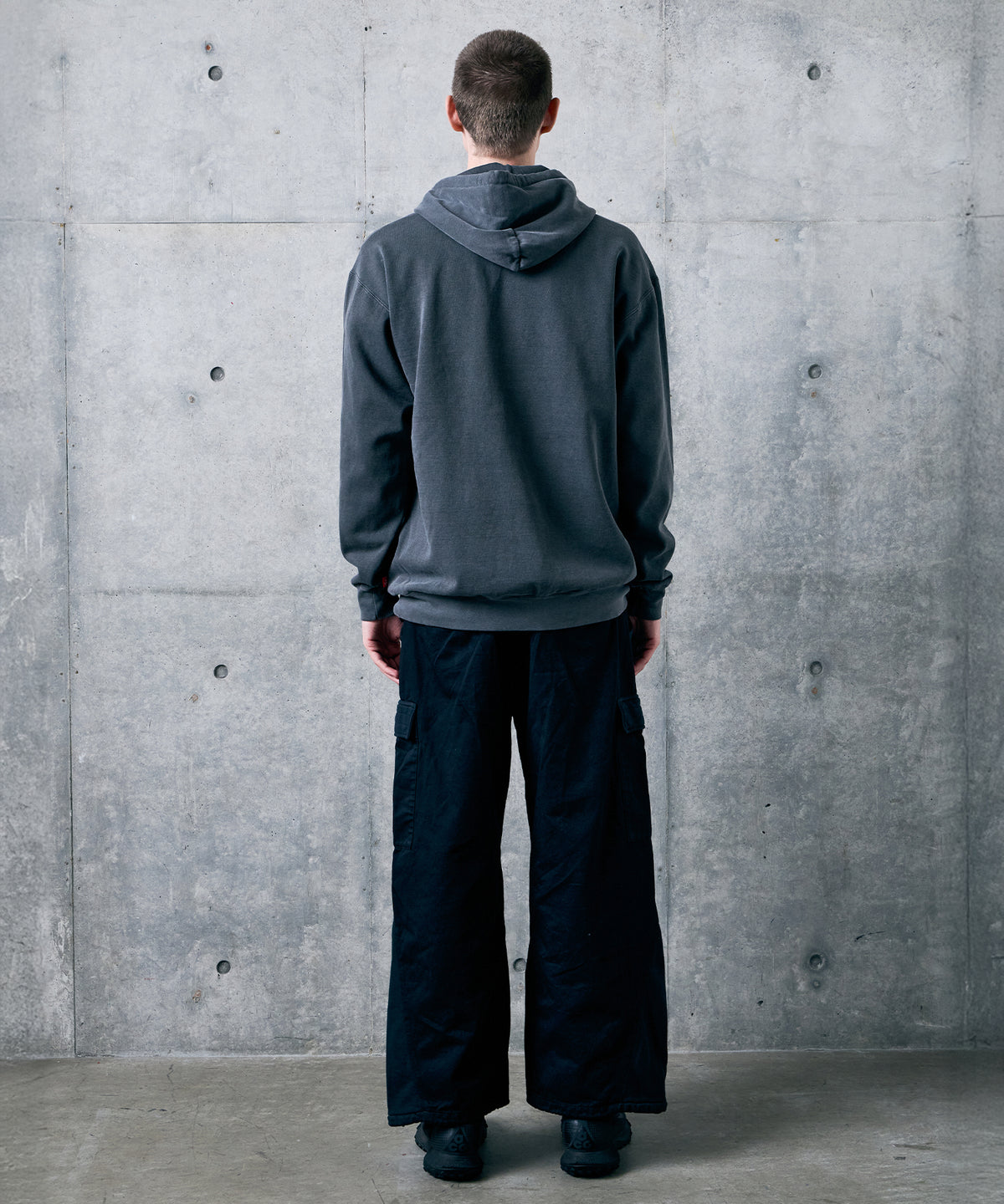 AFTERFADE HALF ZIP HOODIE