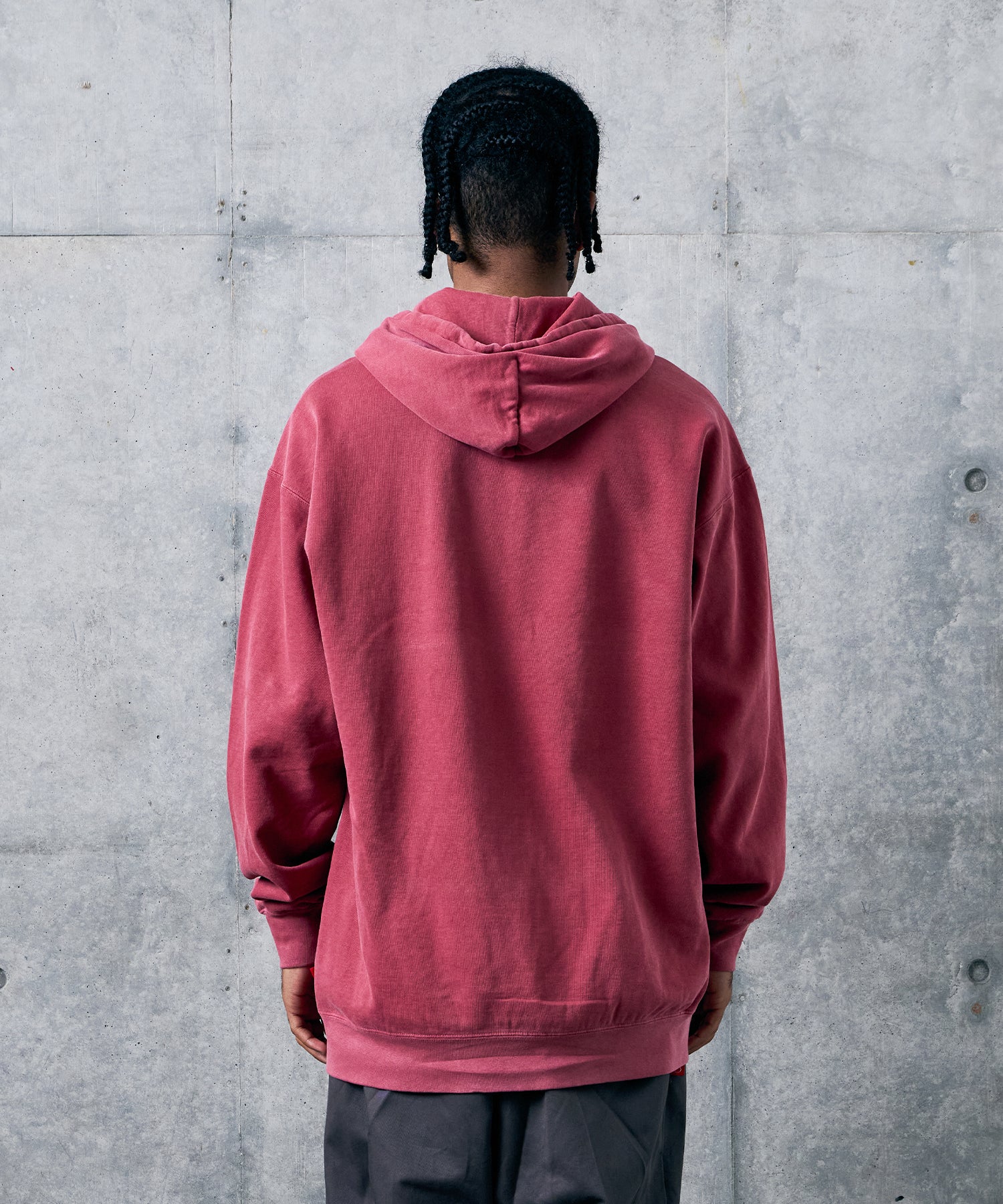 AFTERFADE HALF ZIP HOODIE