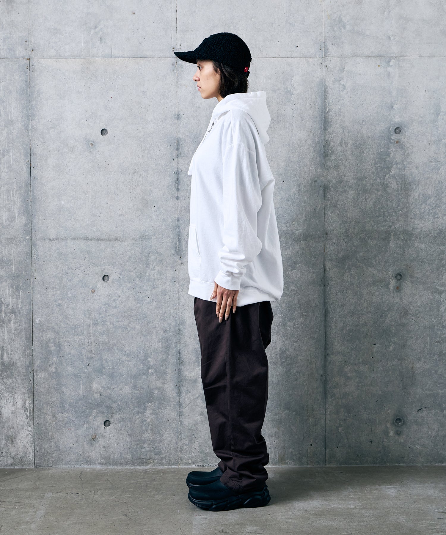 AFTERFADE HALF ZIP HOODIE