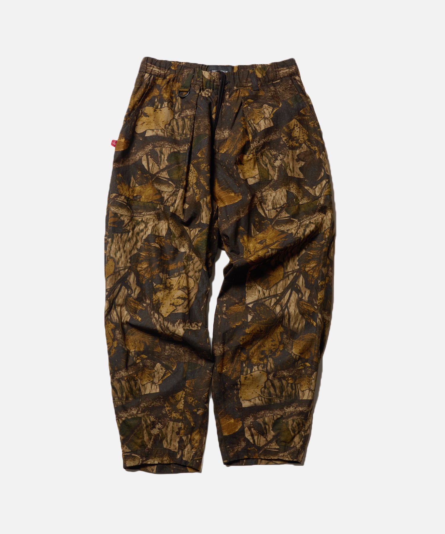 パンツ MIDAS coated camo flare pants WILDWOOD CAMO PANTS