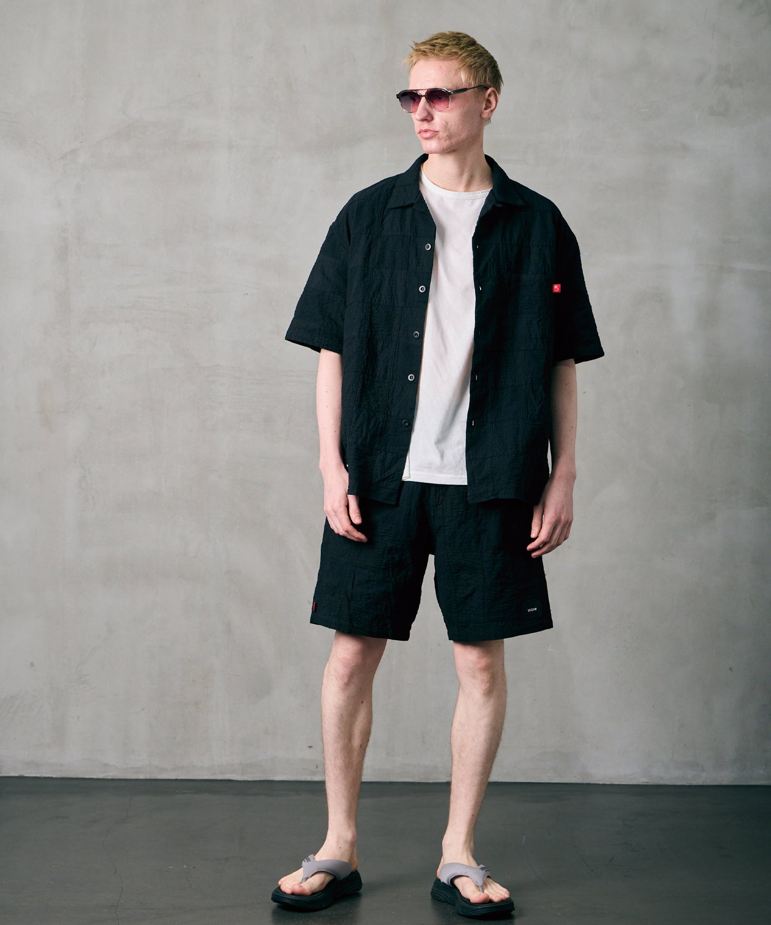 PATCH WORK RELAX SHIRT