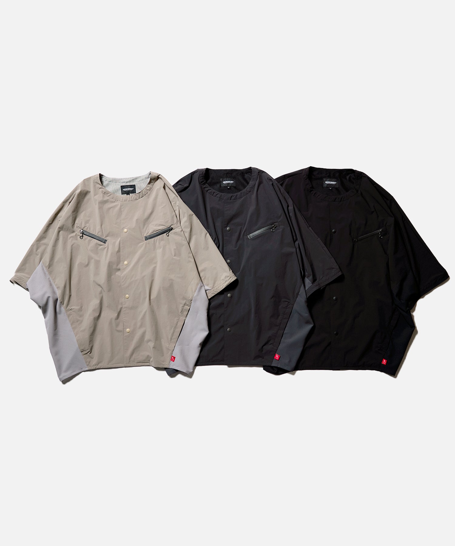 DYNAMIC DOLMAN SNAP SHIRT