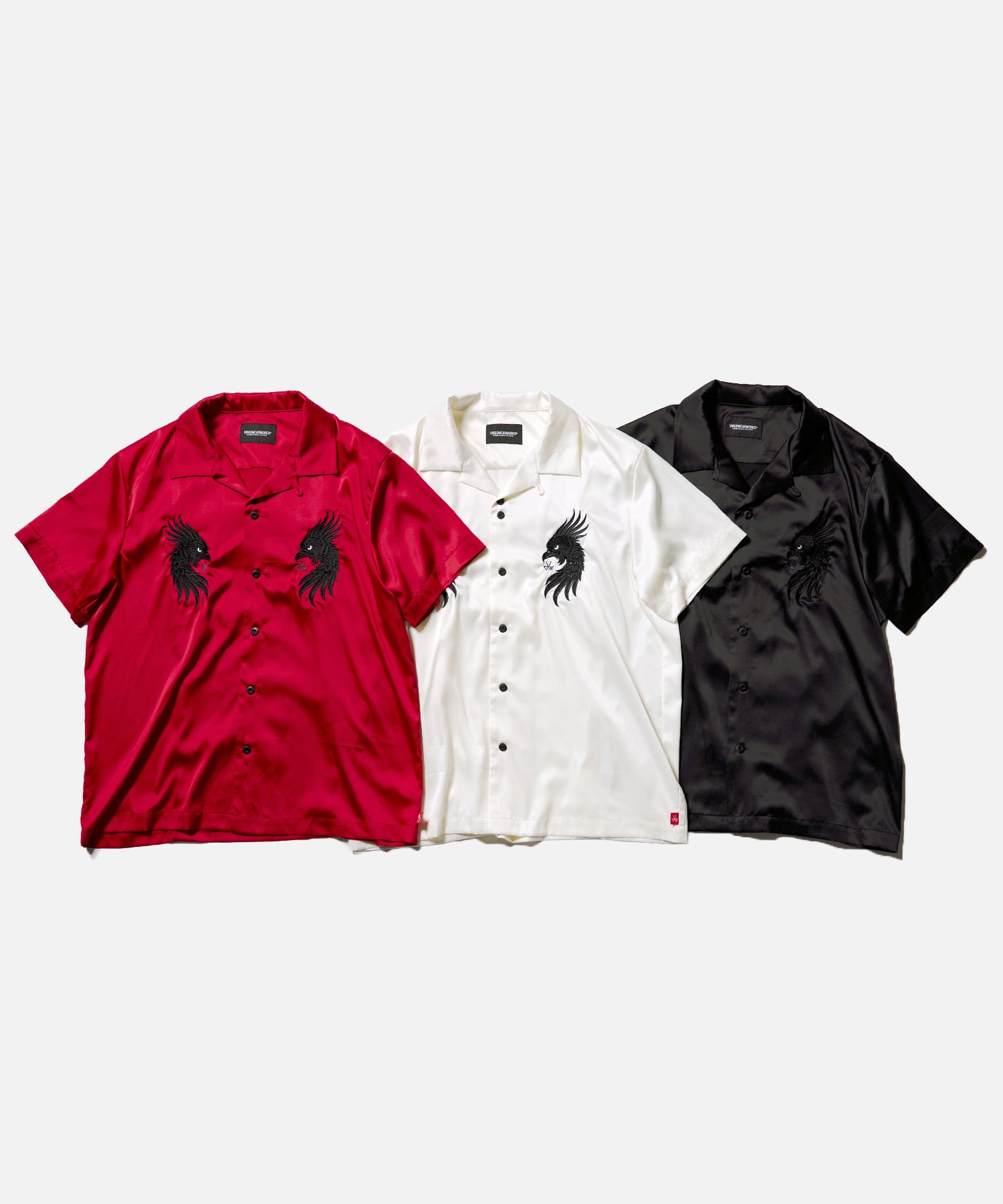 LUXE BOWLING SATIN SHIRT