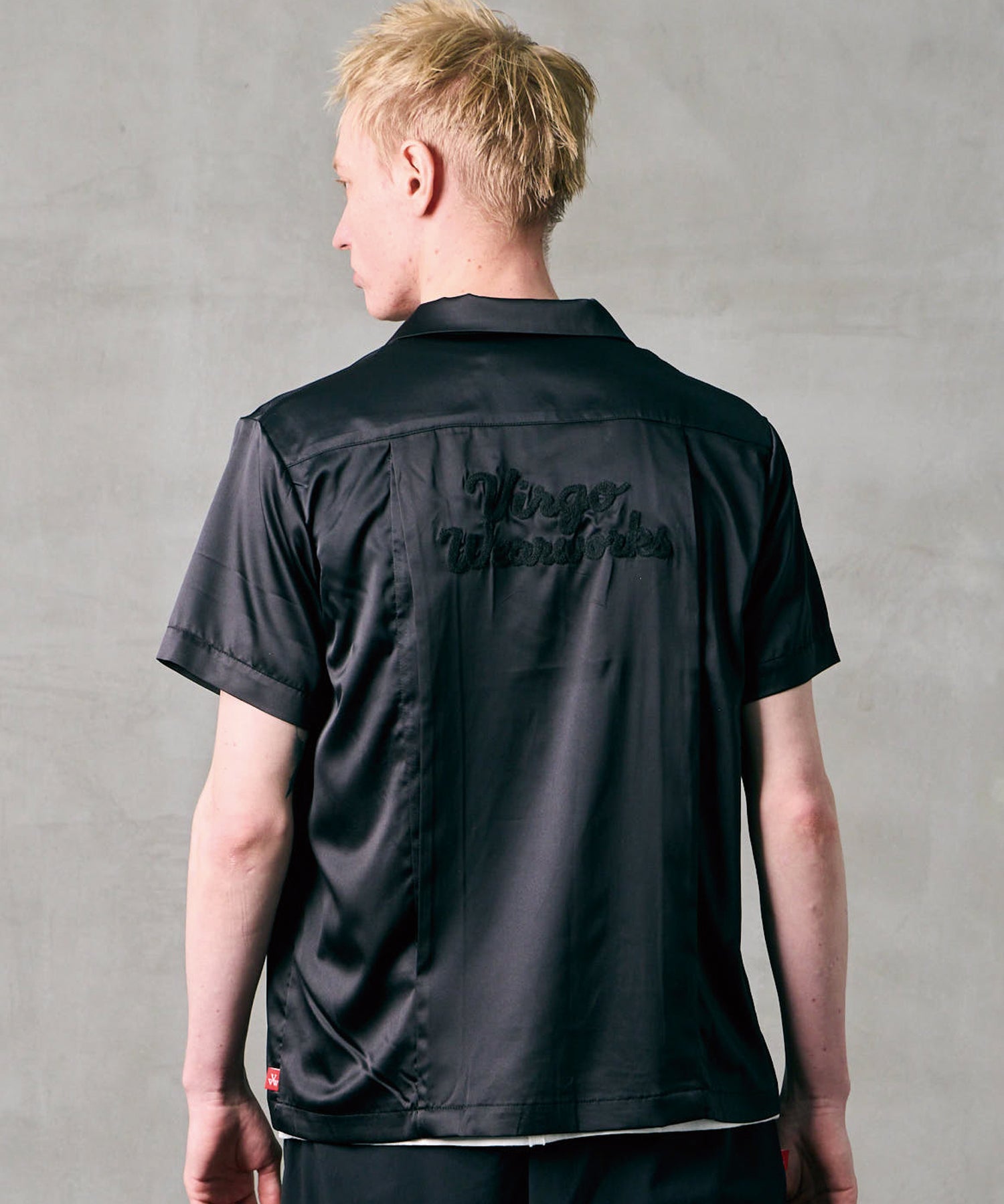 LUXE BOWLING SATIN SHIRT