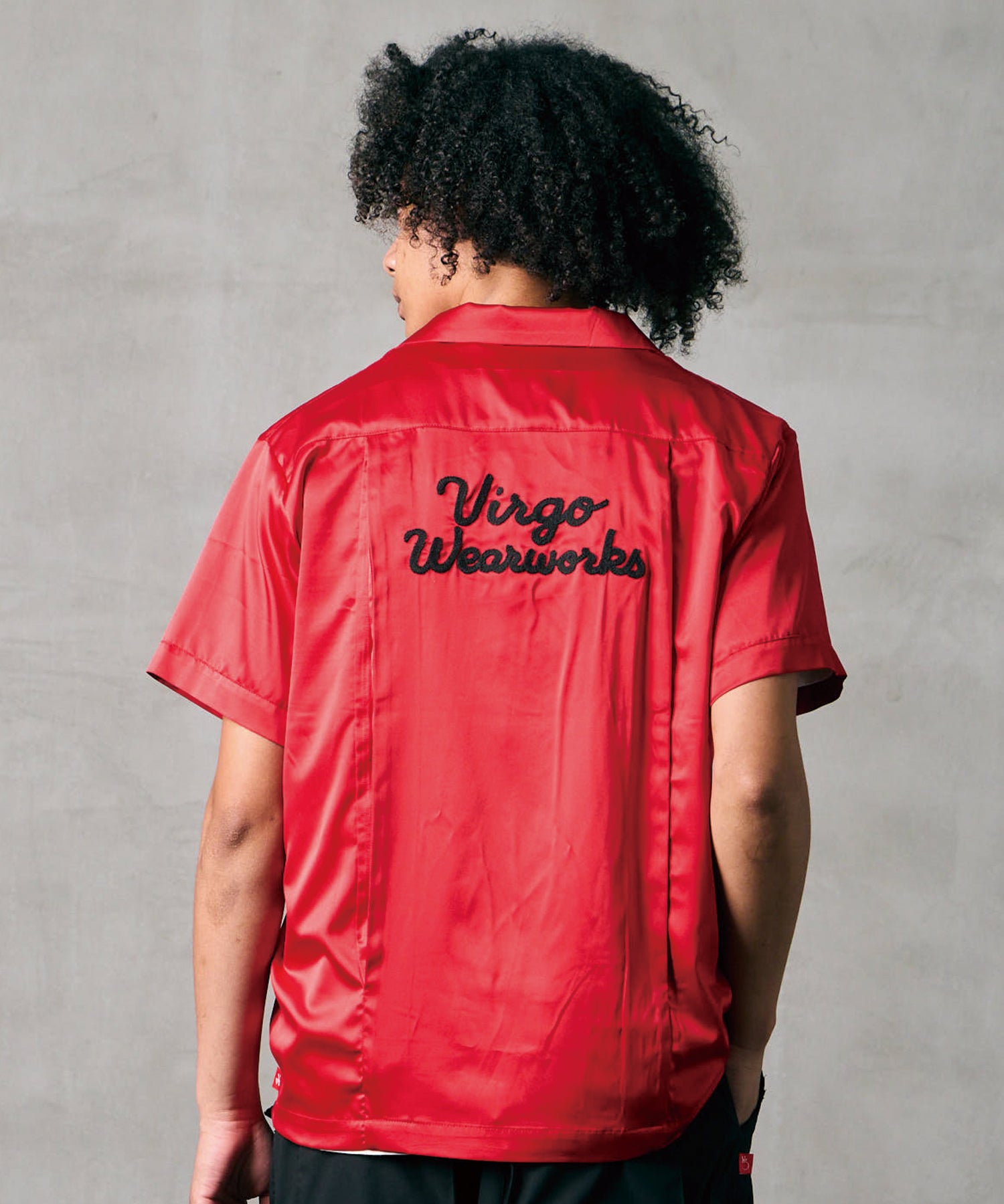 LUXE BOWLING SATIN SHIRT