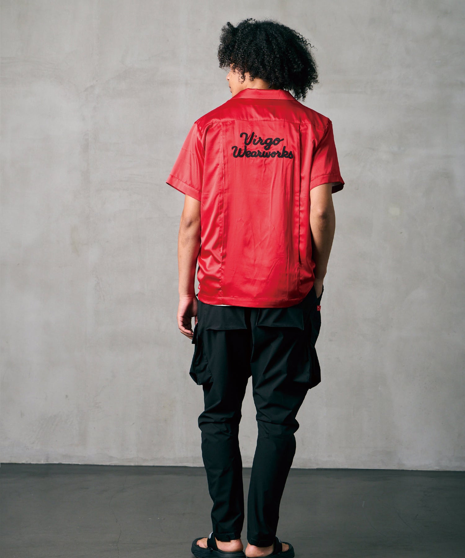 LUXE BOWLING SATIN SHIRT