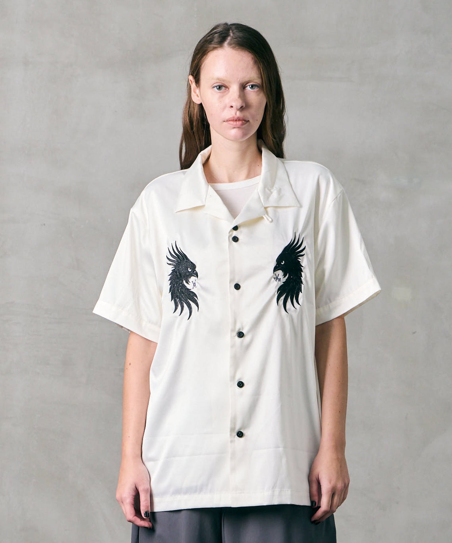 LUXE BOWLING SATIN SHIRT