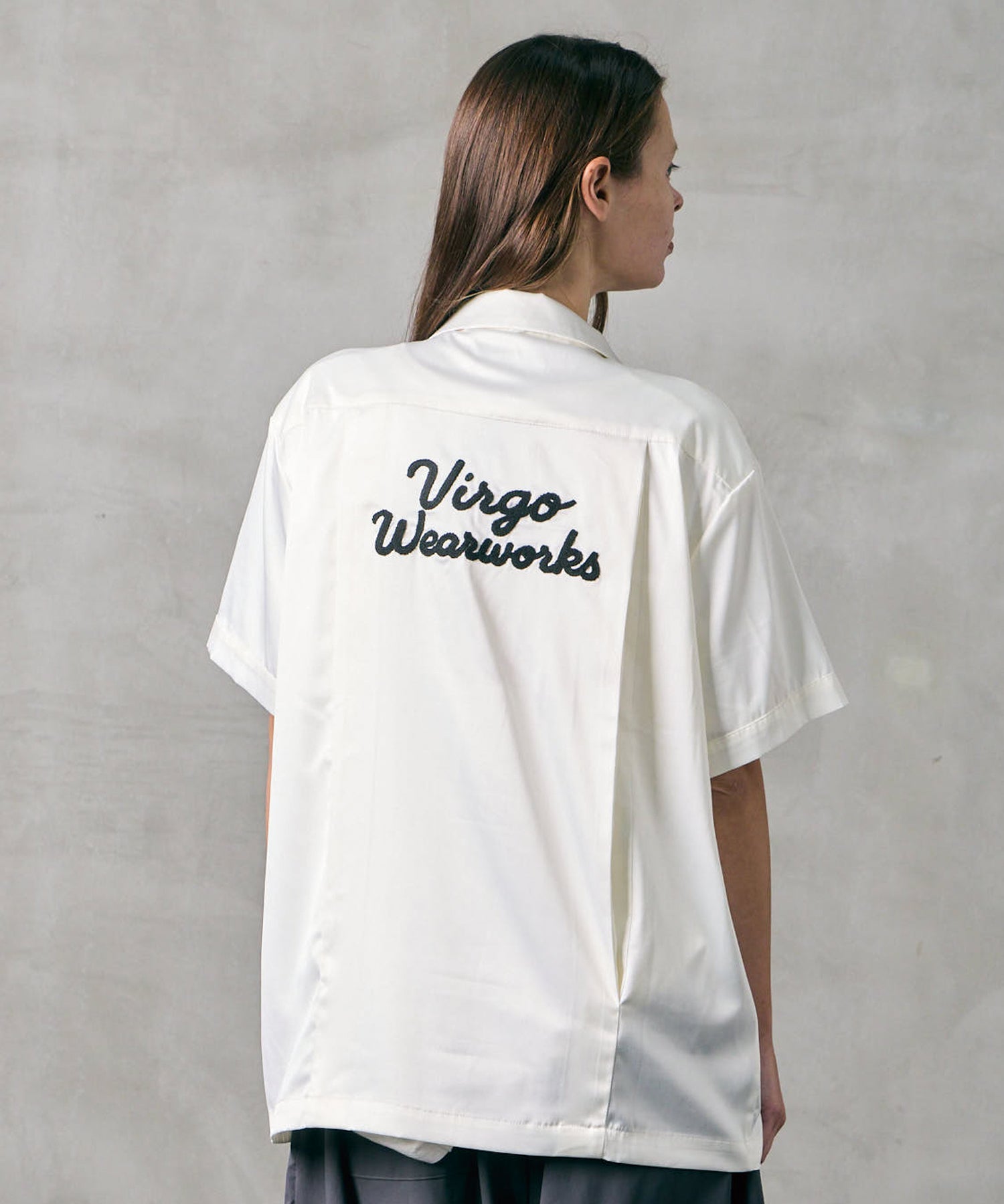 LUXE BOWLING SATIN SHIRT