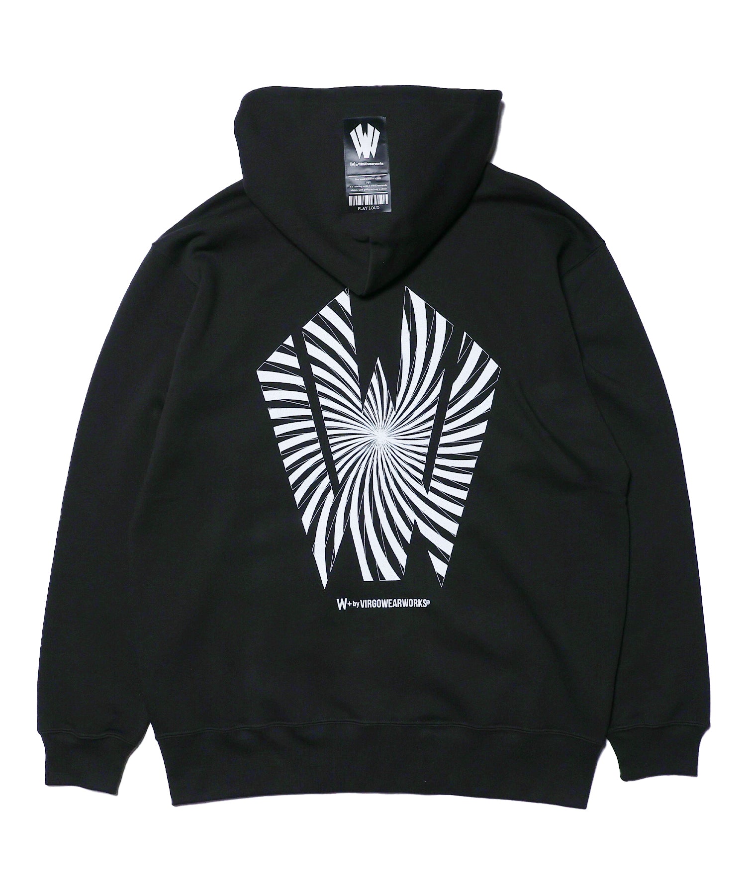 完売品 極美品 VIRGOwearworks NYLON MOD HOODIE Warp logo zip hoodie
