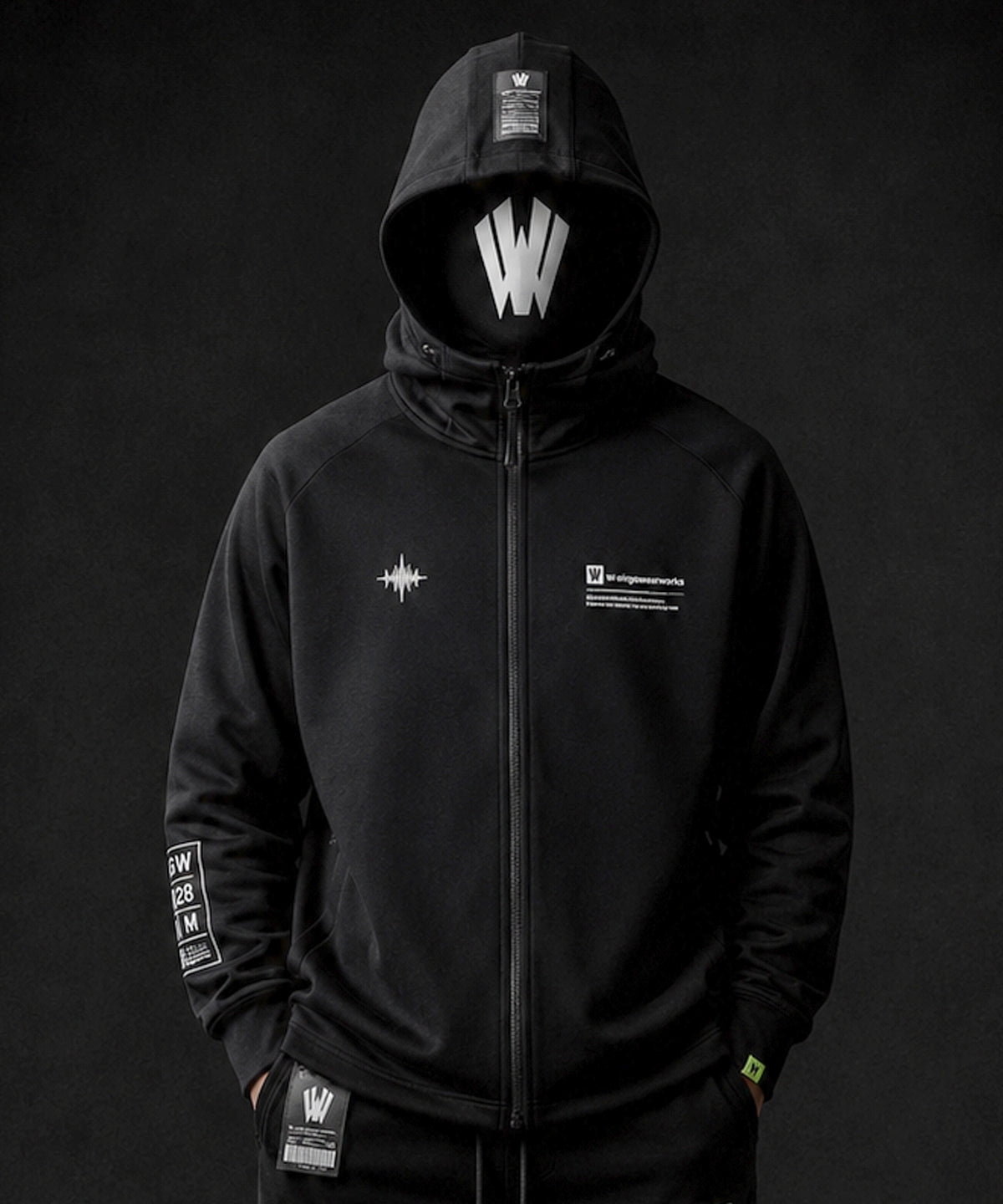 SOFTY TRACK ZIP HOODIE
